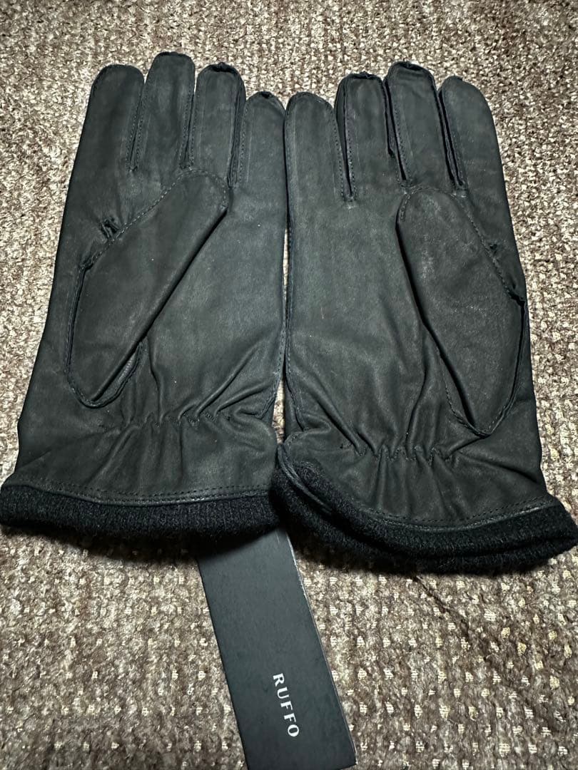 新品未使用 イタリア製 RUFFO ルッフォ 手袋