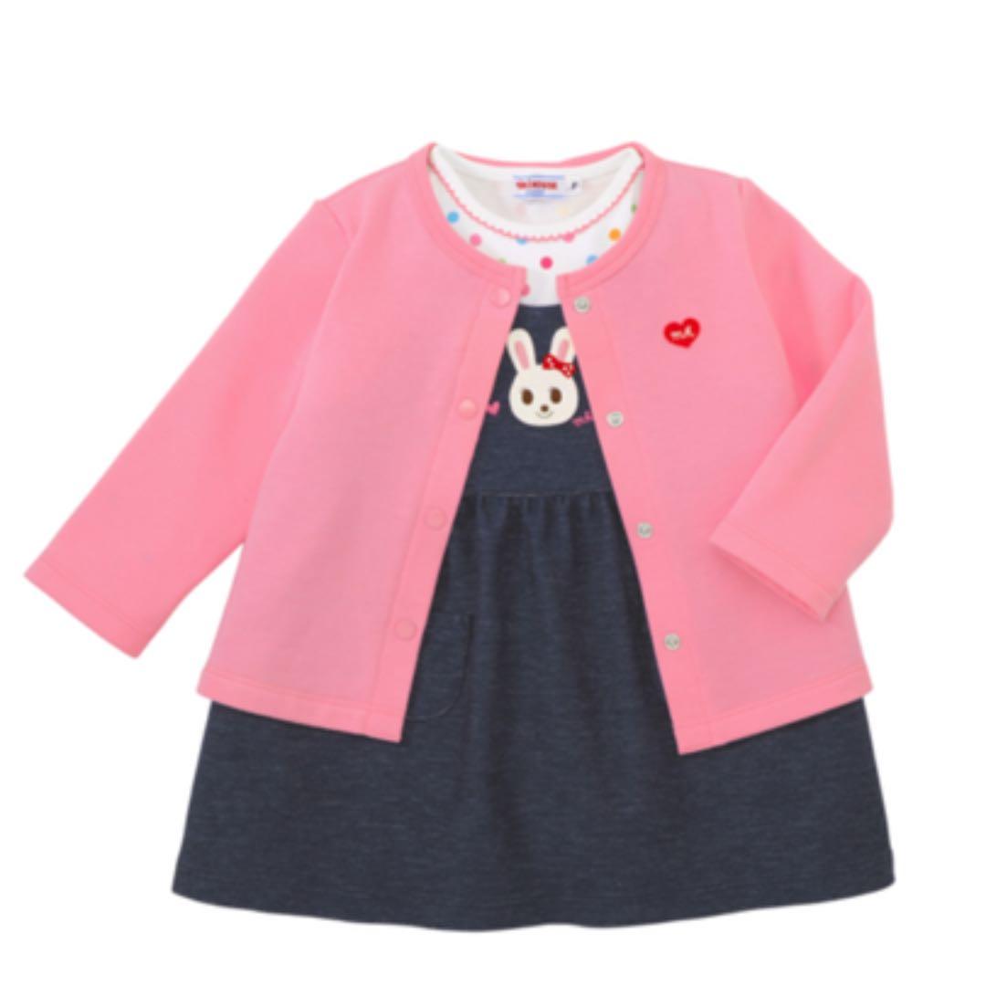 ミキハウス　70-80　女の子セット服　新品未使用