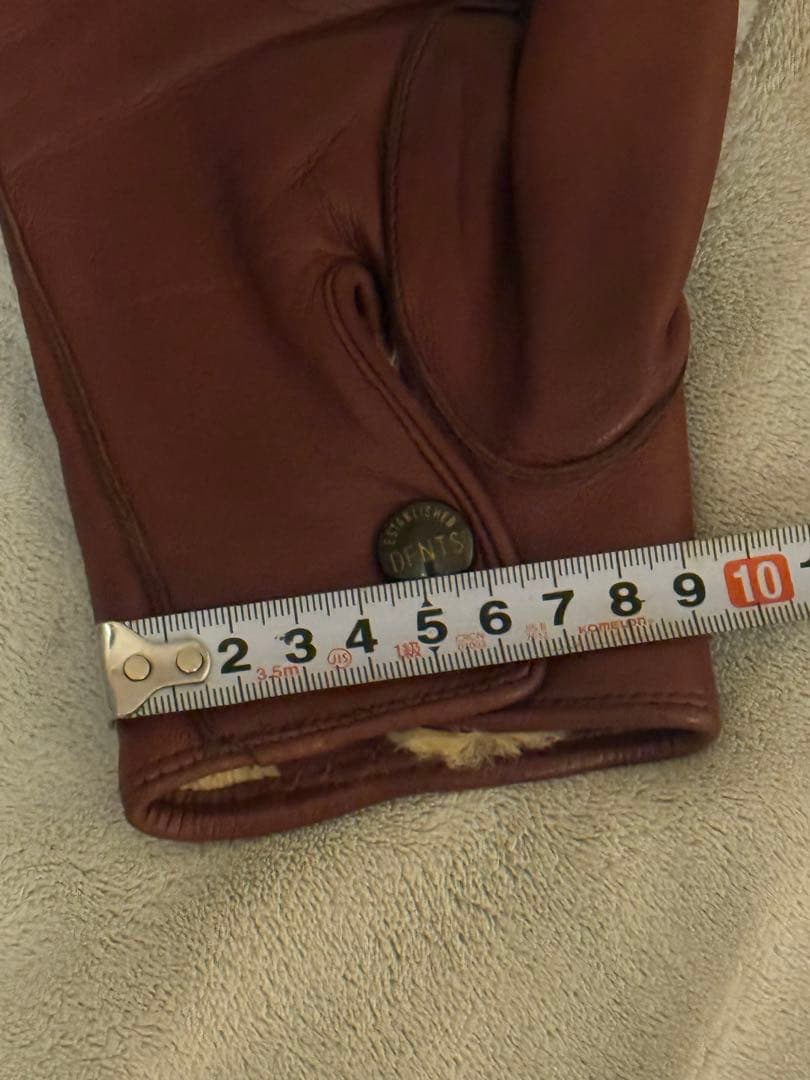 デンツ ディアスキングローブ ラビットファーライニング