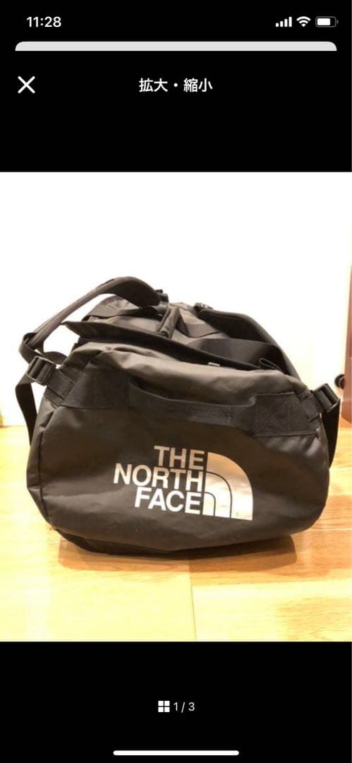 THE NORTH FACE ボストンバッグ ブラック