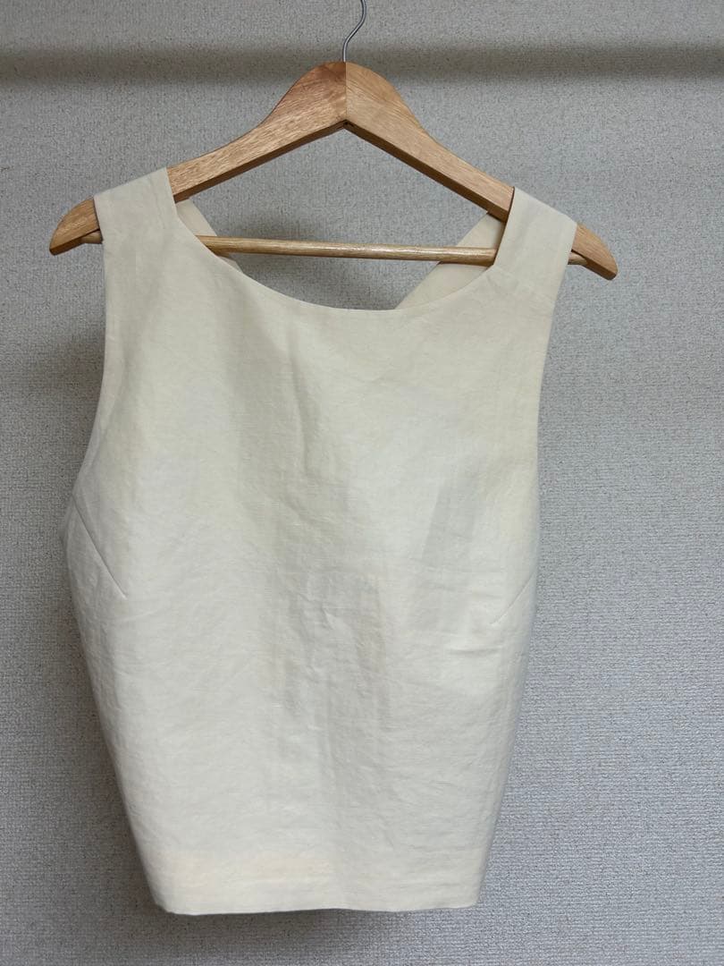 トップス HIGH DENSITY FINX LINEN WEATHER TANK
