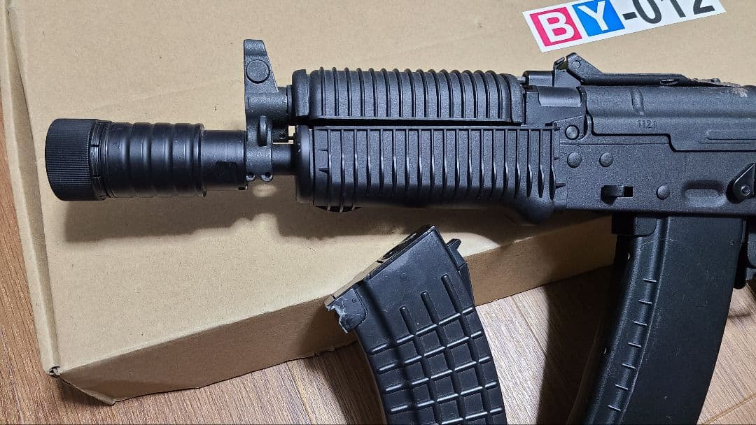 ダブルベル BY-012 AK SLR-107 SBR 電動ガン セット