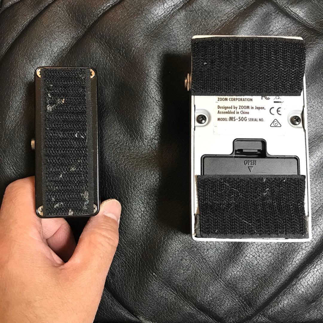 ZOOM MS-50G + DUAL SWITCH モデファイ(改造)済み