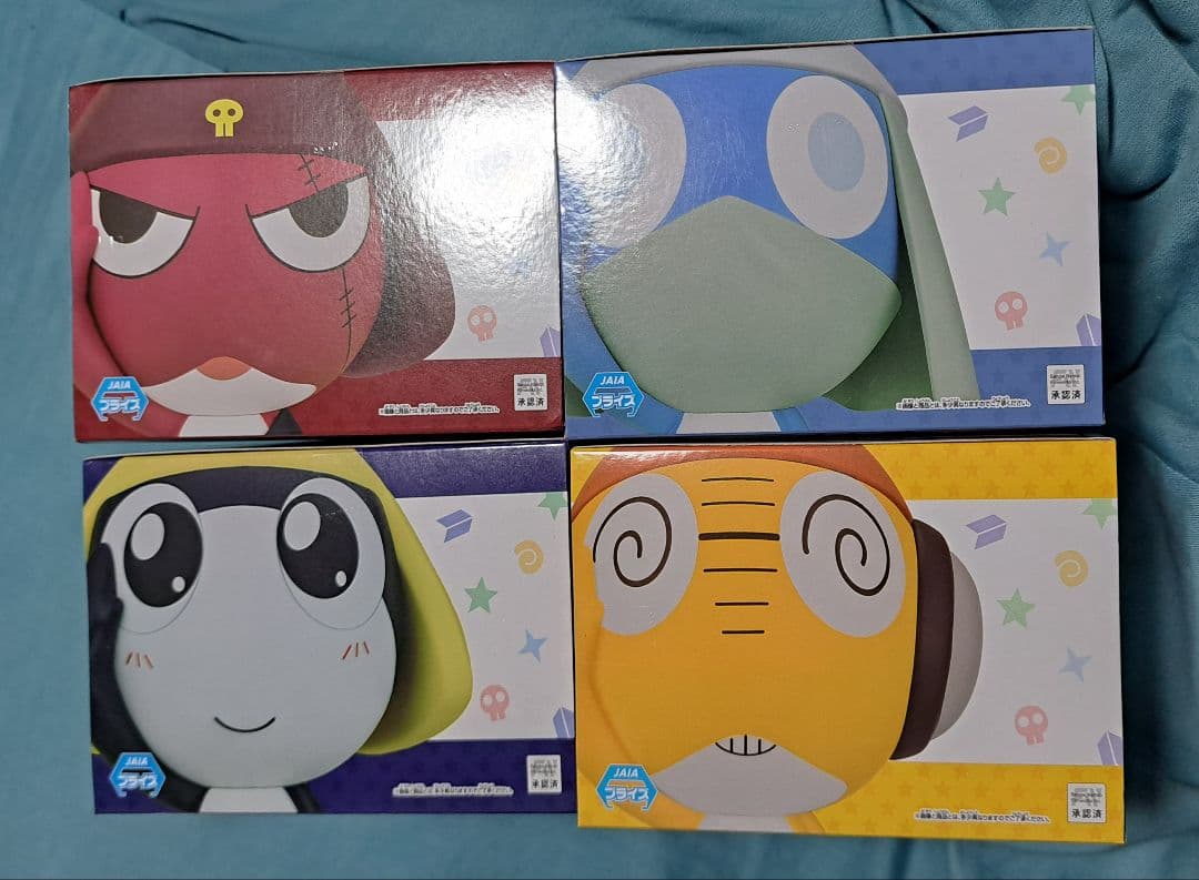 ケロロ軍曹 おおきなSFVIMATES フィギュア 未開封 計4点