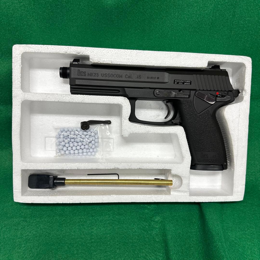 KSC製品　MK23 US SOCOM PISTOL 未使用品 ガスガン