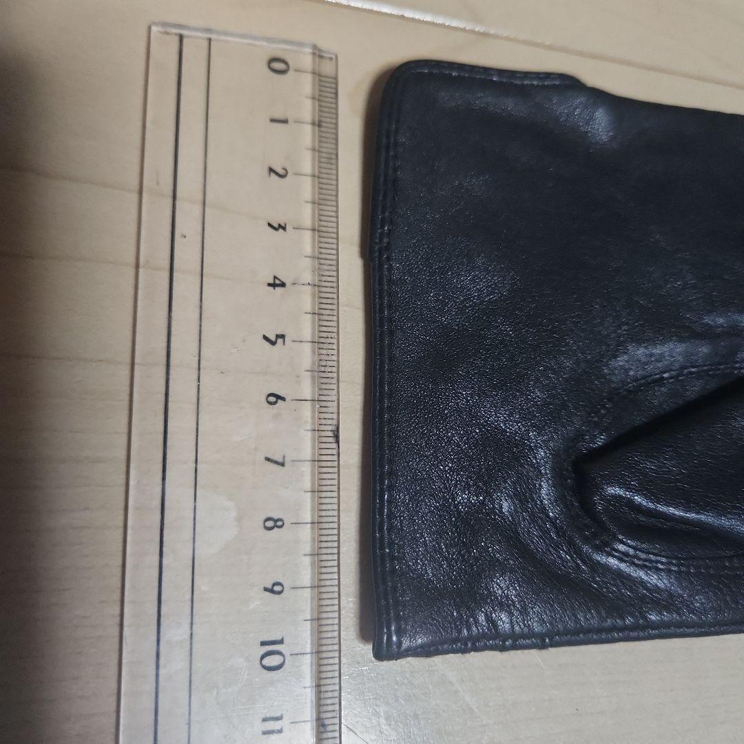 GUCCI ブラック レザー手袋