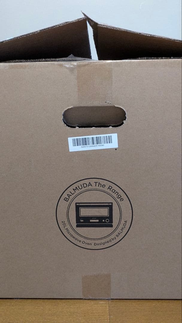 バルミューダ ザ・レンジ BALMUDA The Range K09A-BK