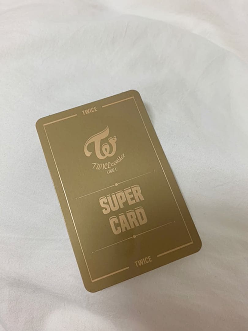 【希少価値】TWICE トレカ　スペシャルカード　TT スーパーカード