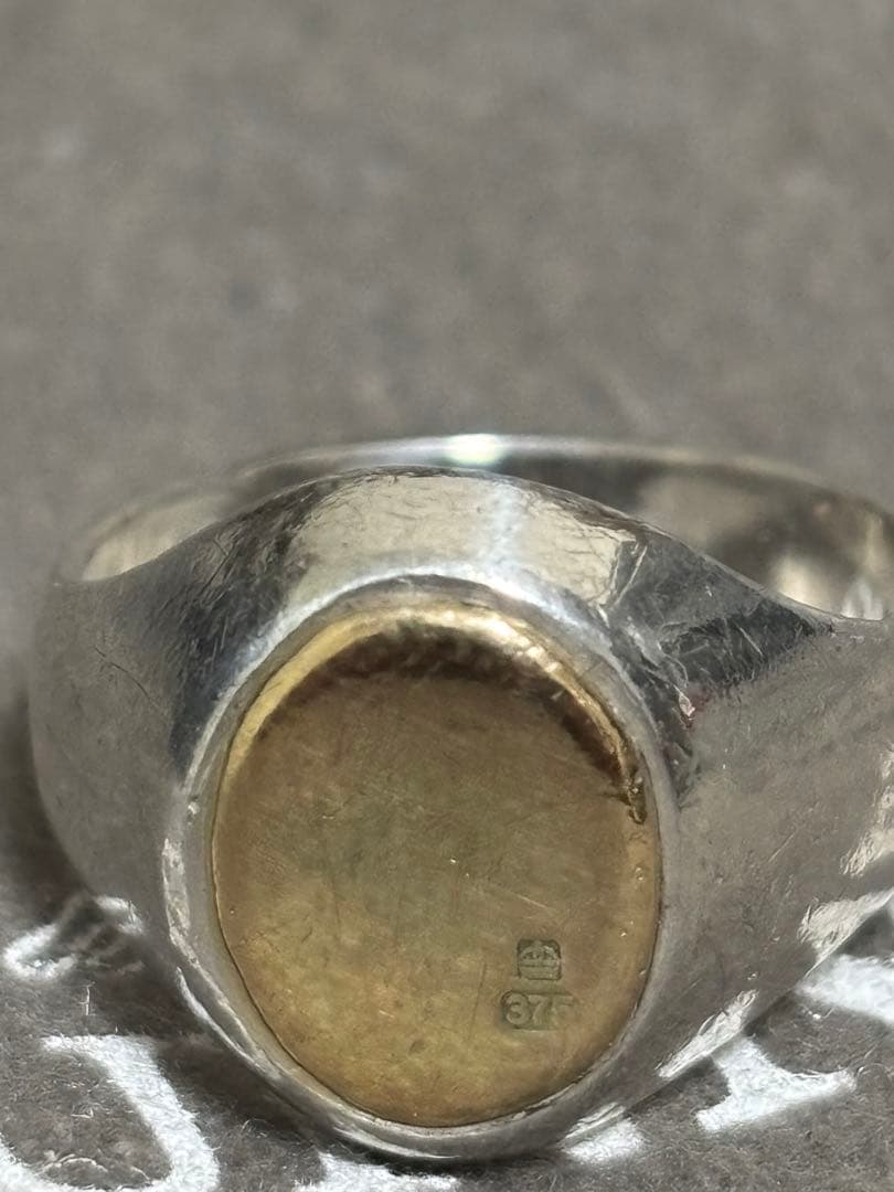 BUNNEY シグネットリング　9ct 925