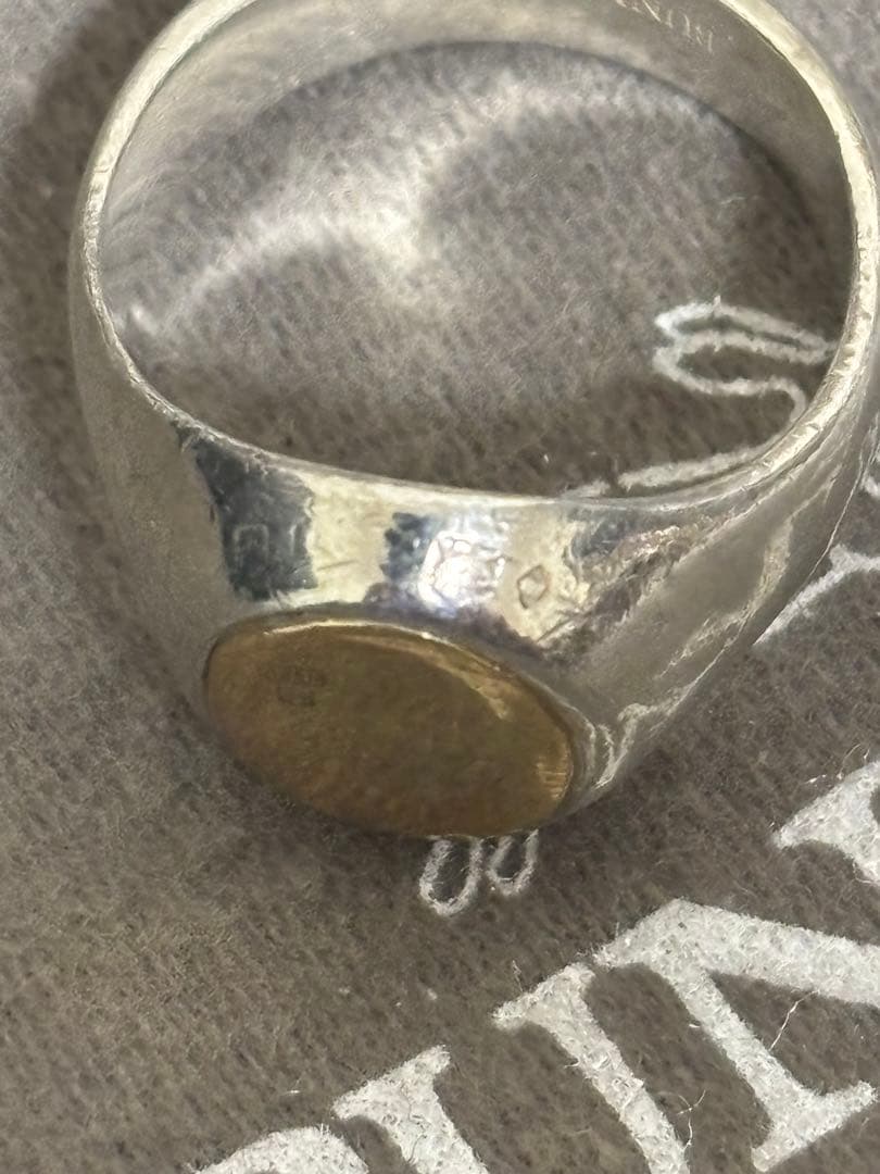 BUNNEY シグネットリング　9ct 925