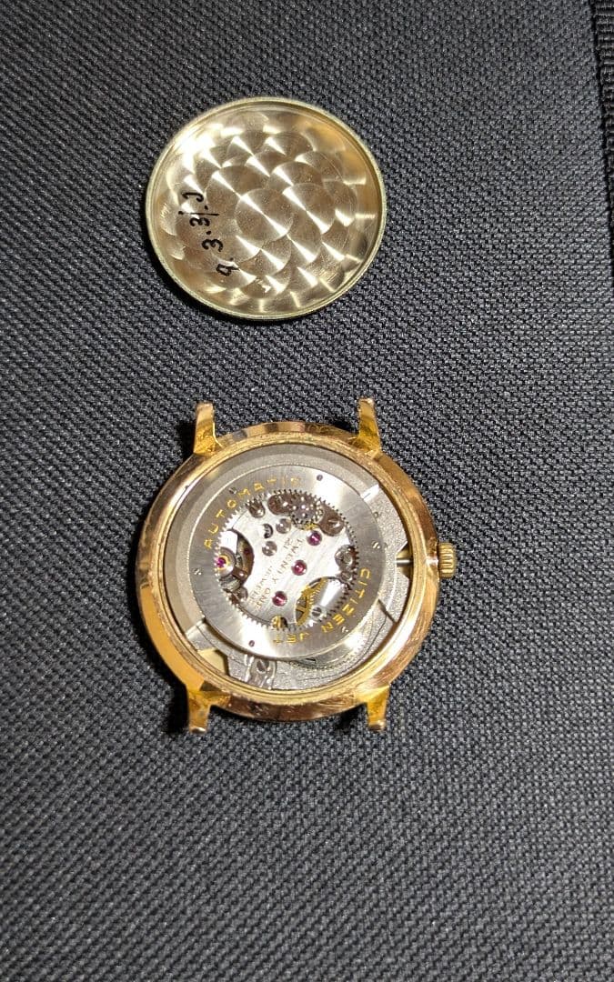 シチズン　ジェット自動巻き腕時計