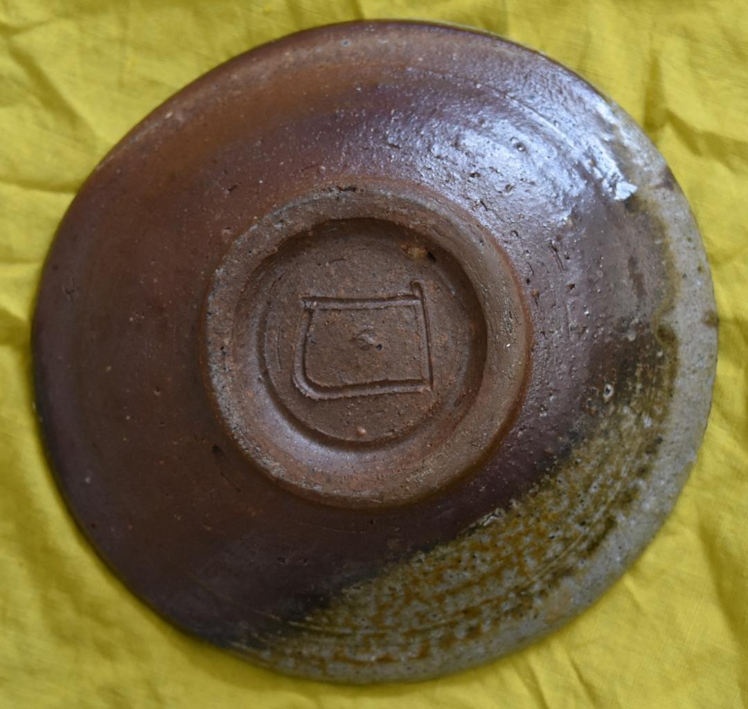 美の巨匠・北大路　魯山人　在刻銘　合箱　備前焼・端皿・平向付