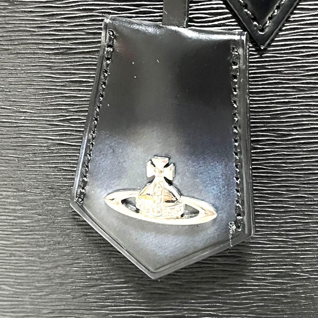 ★VIVIENNE WESTWOOD★2way レザーショルダーバッグ★黒★