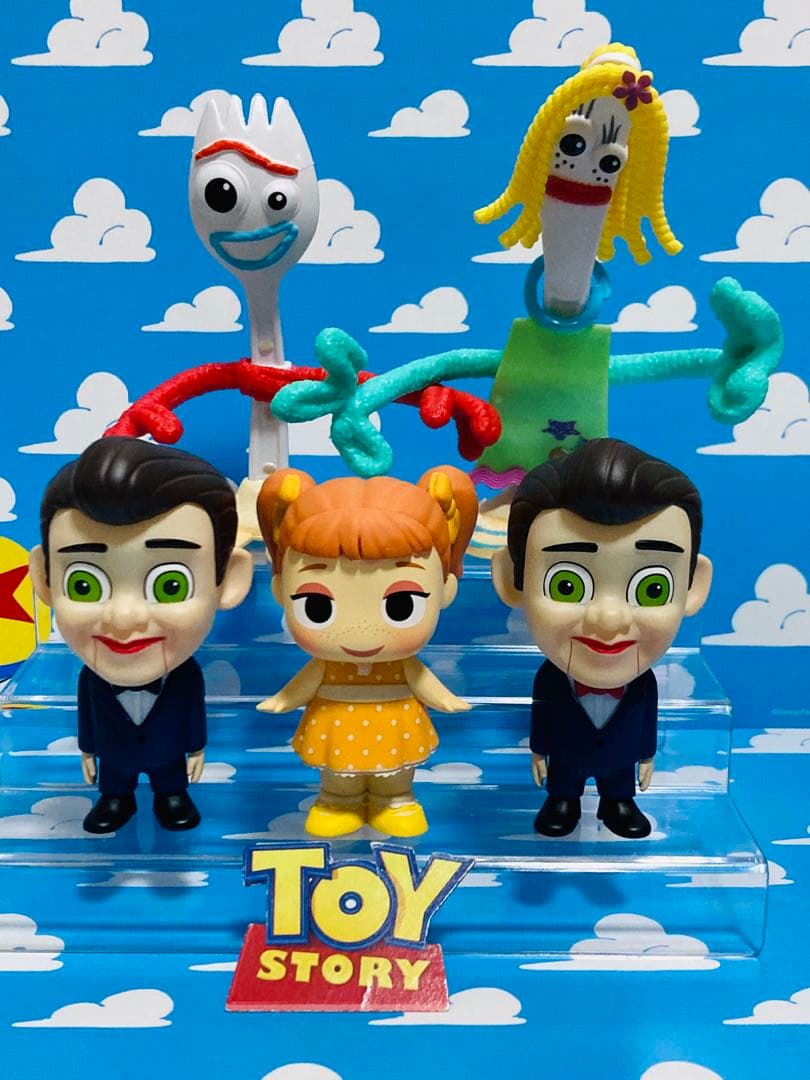 トイストーリー　フォーキー・カレン・ベンソン ・ギャビギャビー　フィギュア