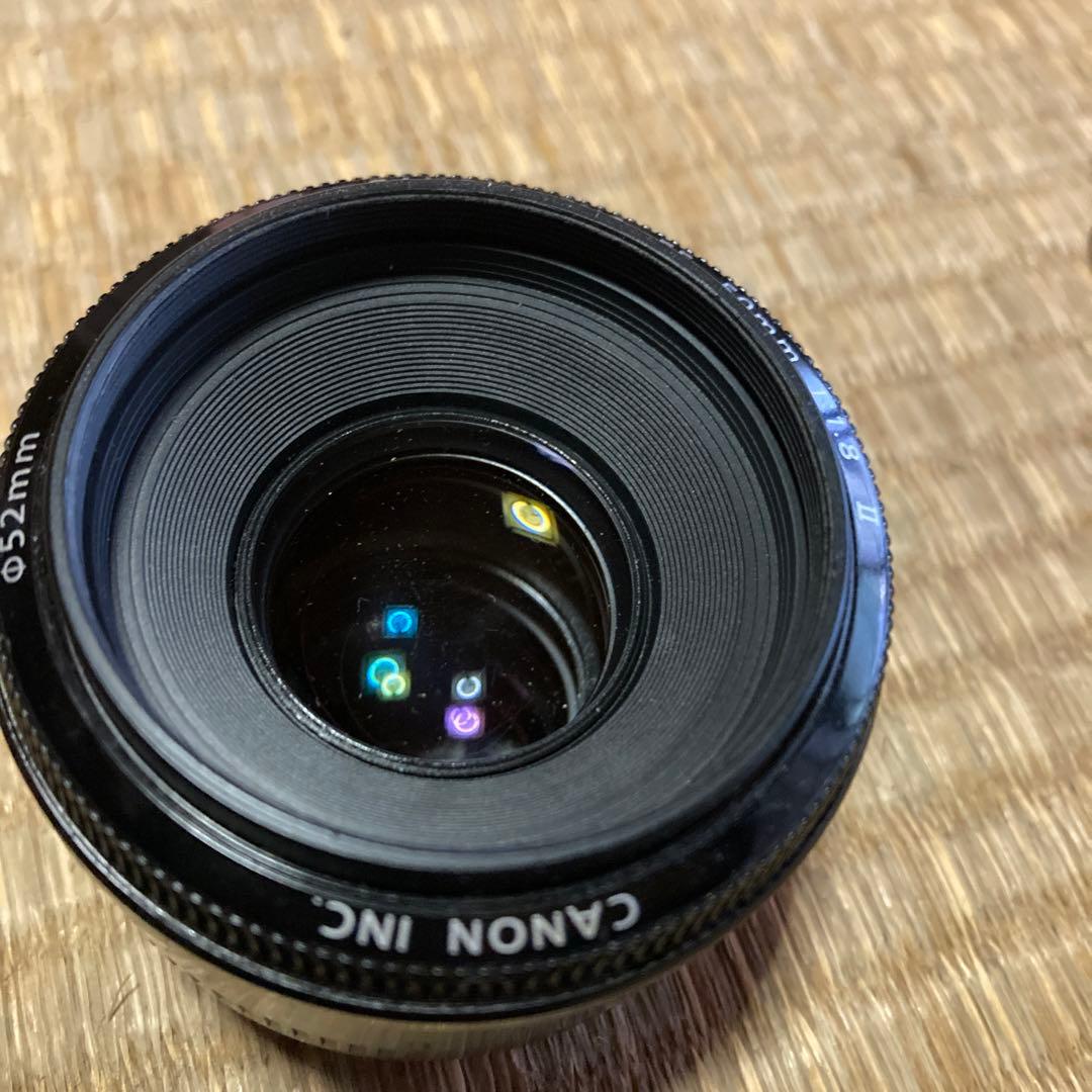 Canon EF 50mm f/1.8 II レンズ