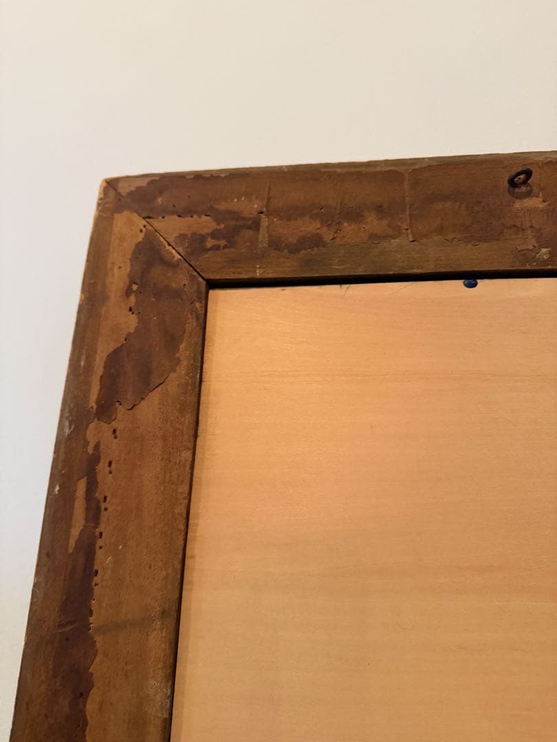 ビンテージフレーム付き黒板