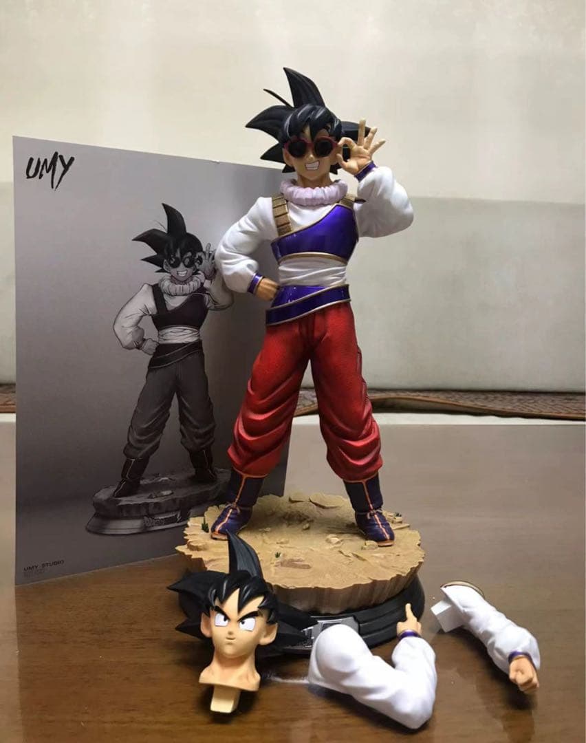 ドラゴンボール 孫悟空 ガレキ ガレージキット スタチューX①①③