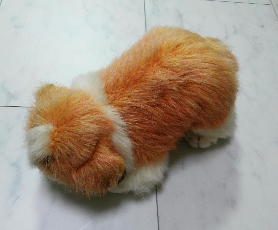 オリエンタルトーイ　セントバーナード子犬　ぬいぐるみ　当時もの　日本製