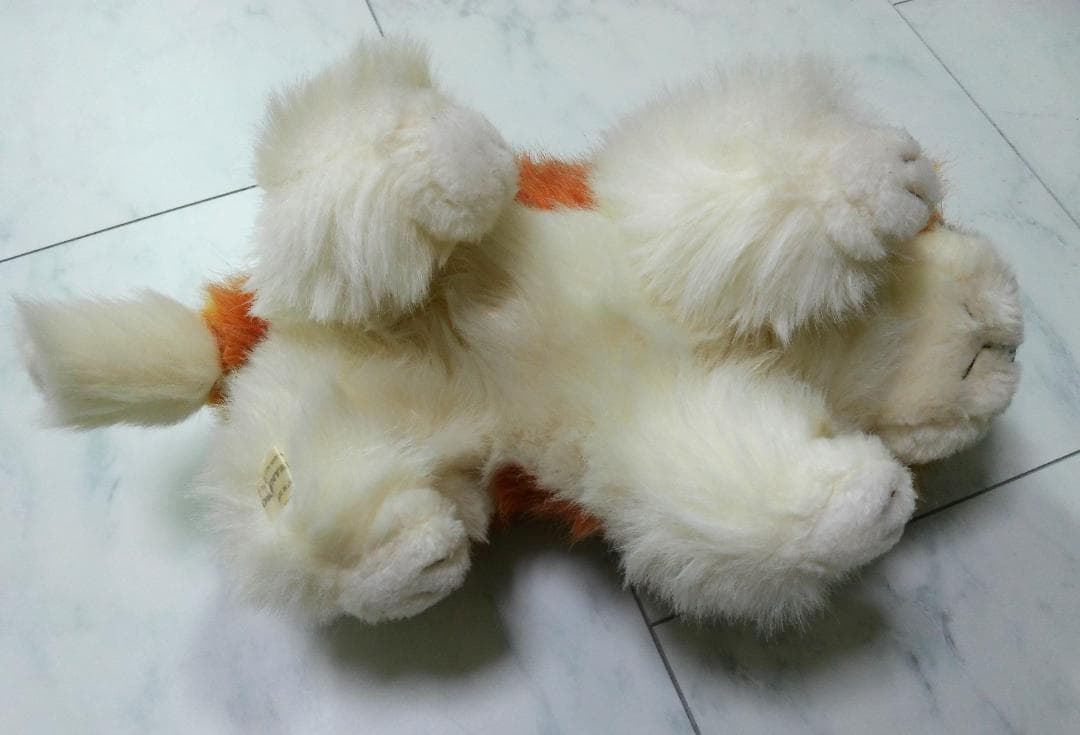 オリエンタルトーイ　セントバーナード子犬　ぬいぐるみ　当時もの　日本製