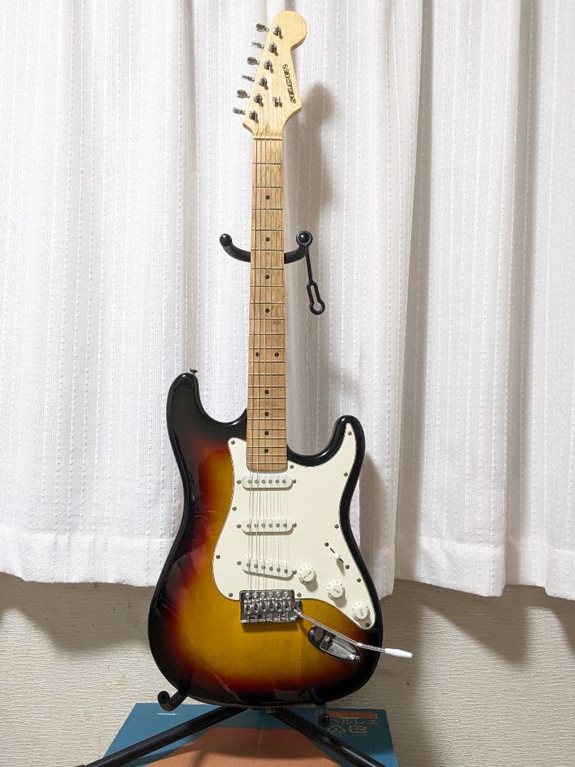 SELDER ストラトキャスター エレキギター サンバースト
