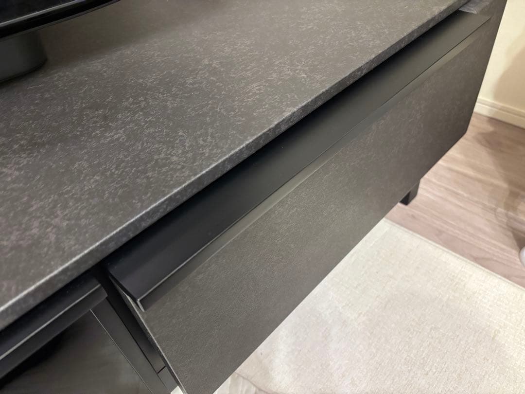 最終セール1/11まで／美品 テレビボード 幅180／ブラック／24年3月購入