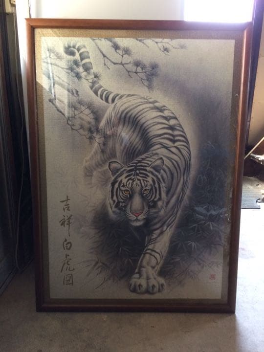 ホワイトタイガー ジグソーパズル完成品