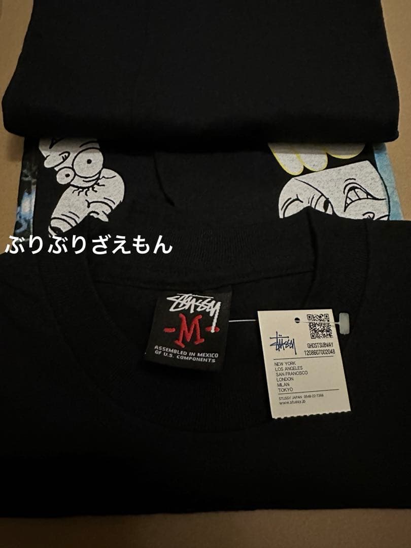 Stussy GHOST SUBWAY Mサイズ シャツ 新品未使用