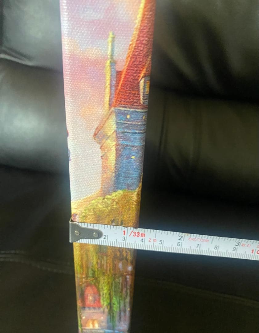 ディズニー　美女と野獣　カルフォルニア　ウォールアート　絵画