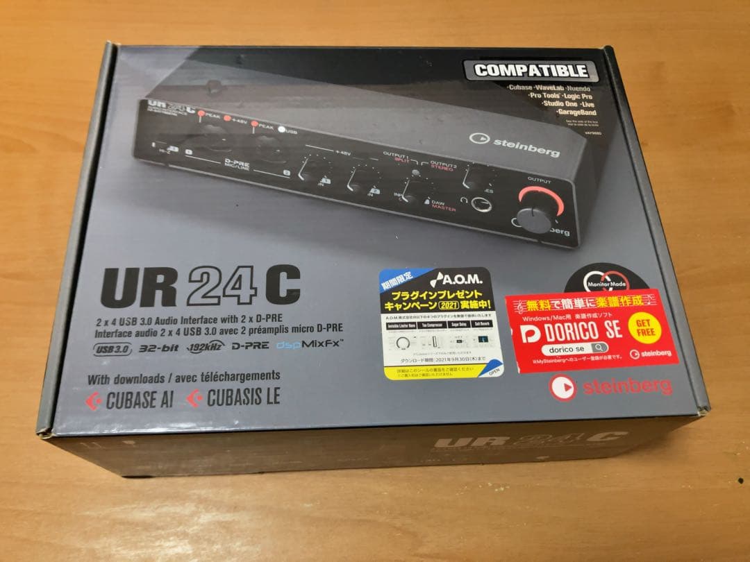 DJ機材 Steinberg UR 24C