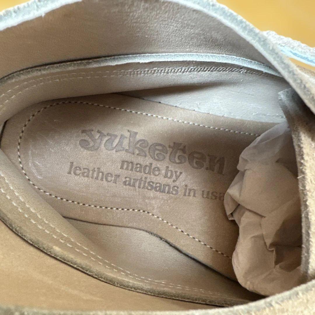 Yuketen Chukka ブーツ size９h D サンドベージュ
