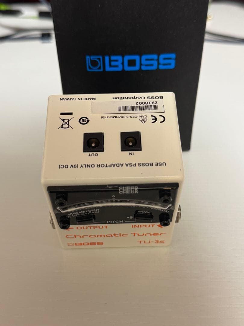 【小型】BOSS TU-3S Chromatic Tuner