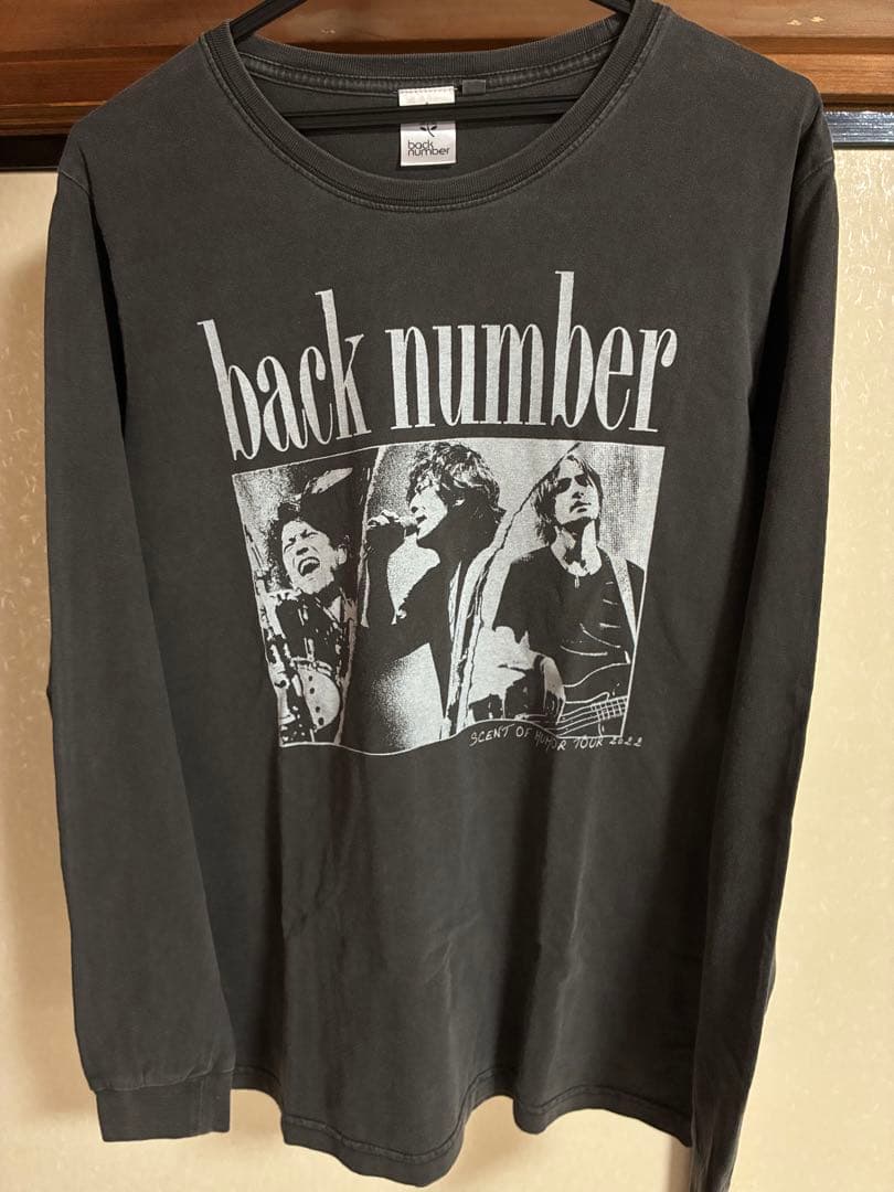 back number ロンＴ Mサイズ グレー