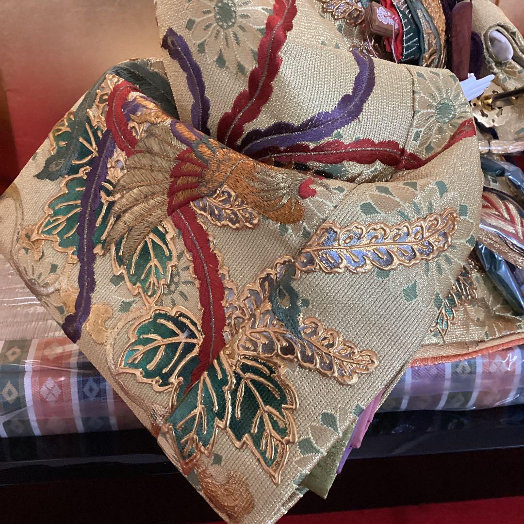 雛人形　親王飾り　水光齊祐月　ひめ咲きびな　頭師　聖祥　鳳凰　中古品