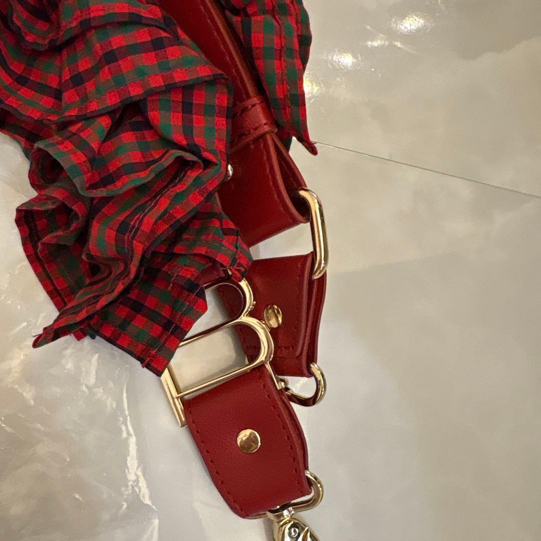 Bibiy× familiar フリルストラップ