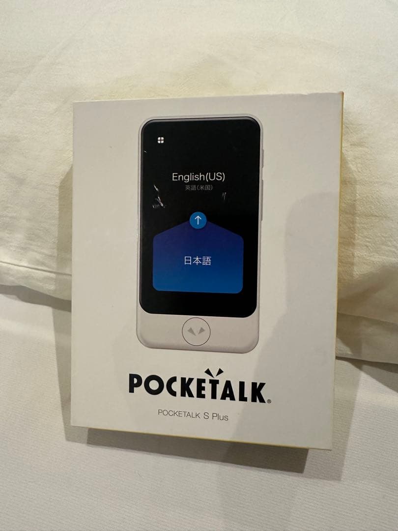【美品】POCKETALK S Plus 翻訳機 付属品完備 動作確認済み