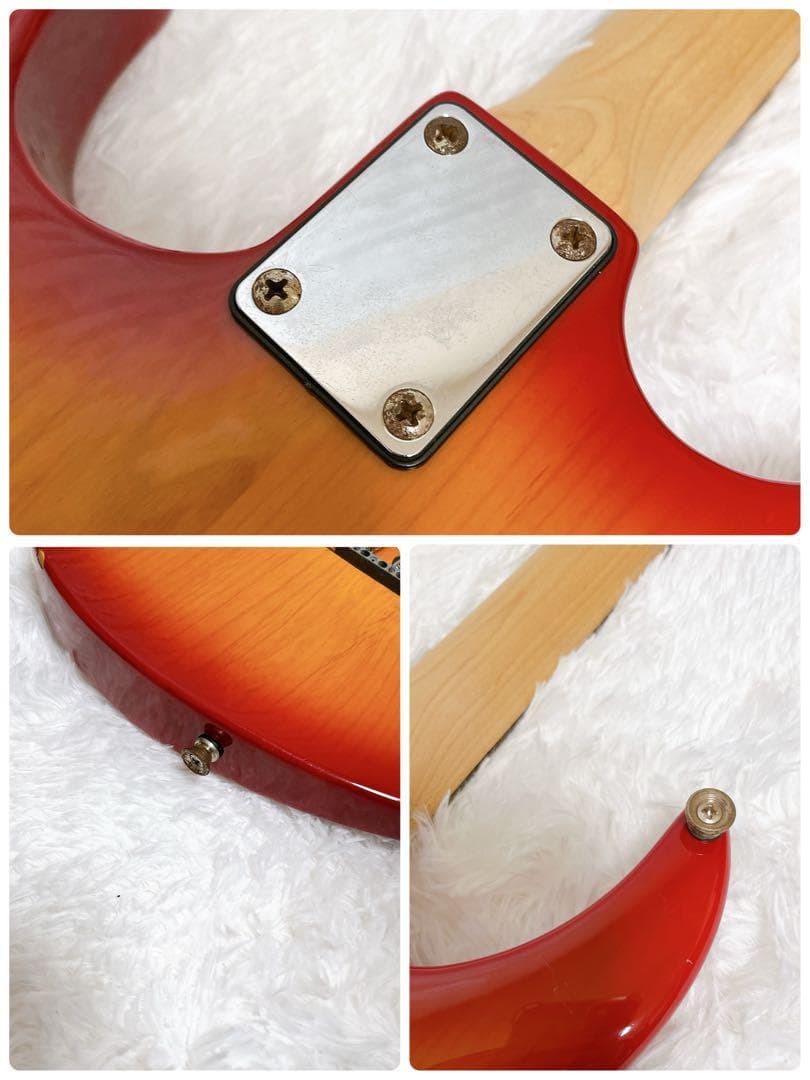 BACCHUS STRATOCASTER バッカス チェリーサンバースト