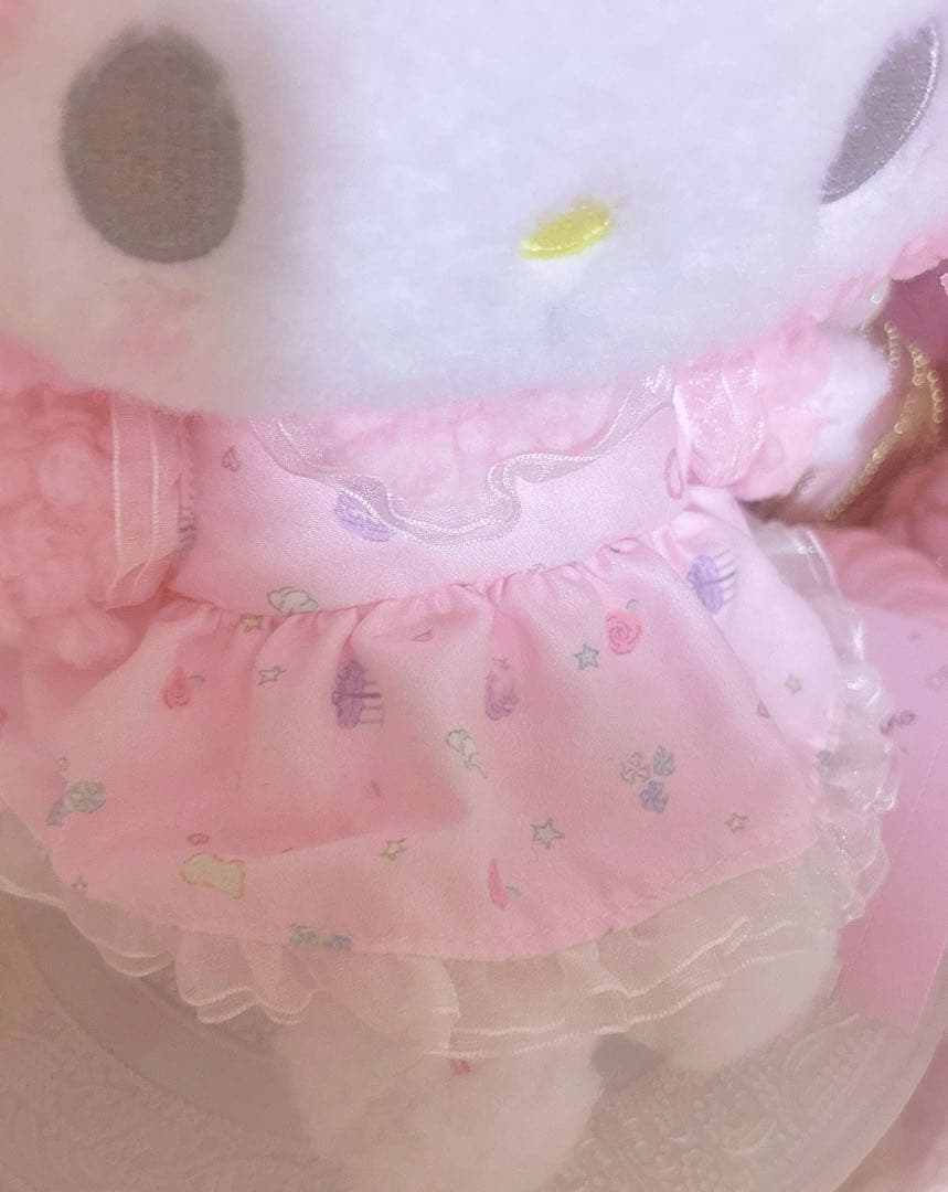 希少♡激レア♡サンリオ♡ピアノちゃん♡メレンゲ♡ぬいぐるみ♡ピンク♡sanrio