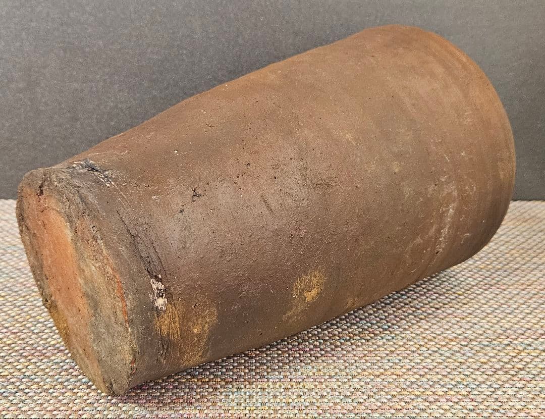 東南アジア古陶磁器系　琉球古陶系　 南蛮壺　花入れ　茶道具　茶器　高27.2cm