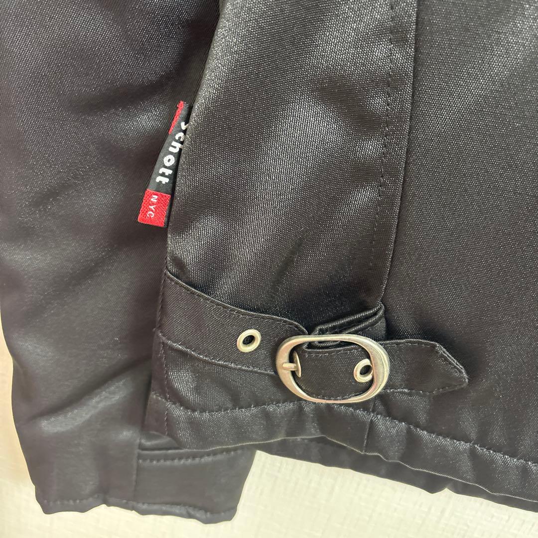 【希少価値あり】Schott ブラック ジャケット Mサイズ