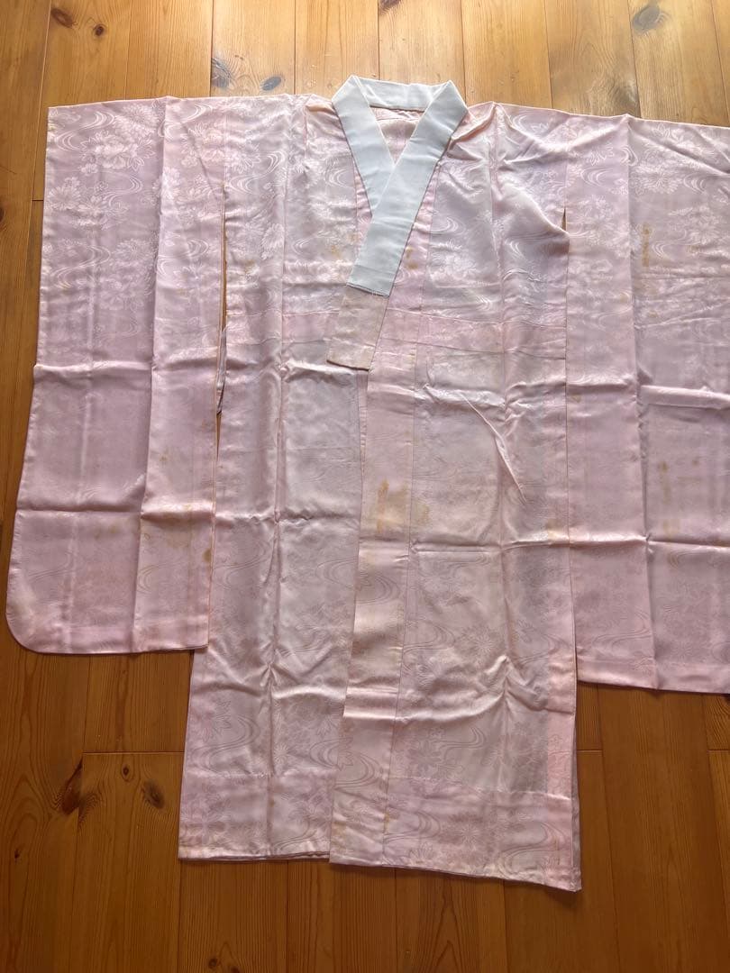 振袖 花柄 上品　豪華　金　赤 白 緑 青　長襦袢つき