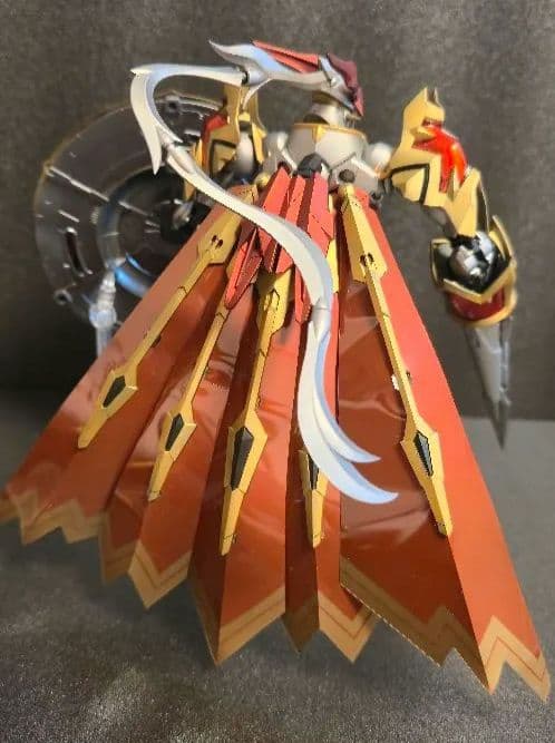 デジモンプラモデル デュークモン 塗装完成品