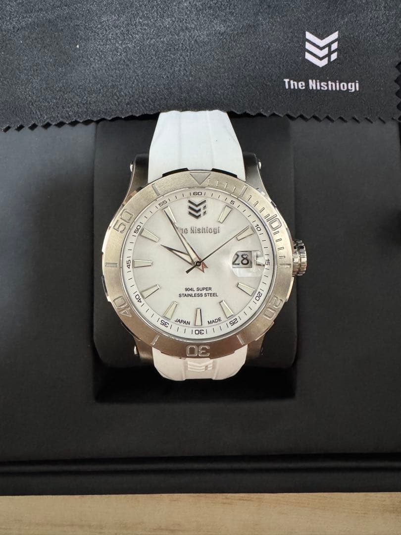 The Nishiogi ニシオギ ステンレススチール ホワイトラバー