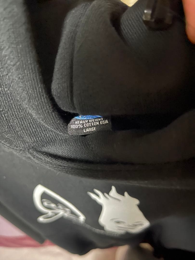 本日限定価格　FOR A REASONパーカー　黒　Lサイズ