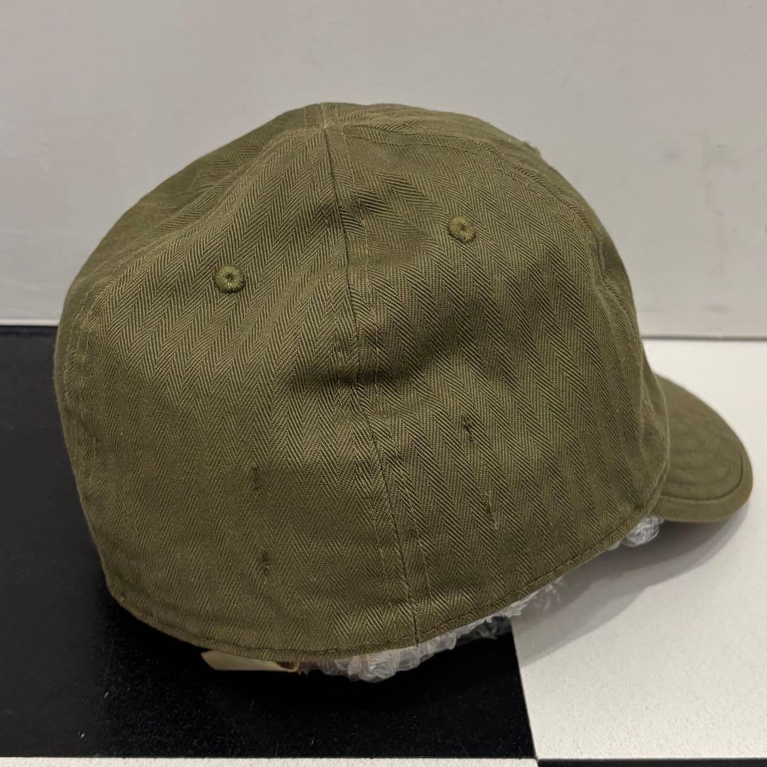 美品 RRL HBT ヘリンボーン ツイル ミリタリー ワーク キャップ M