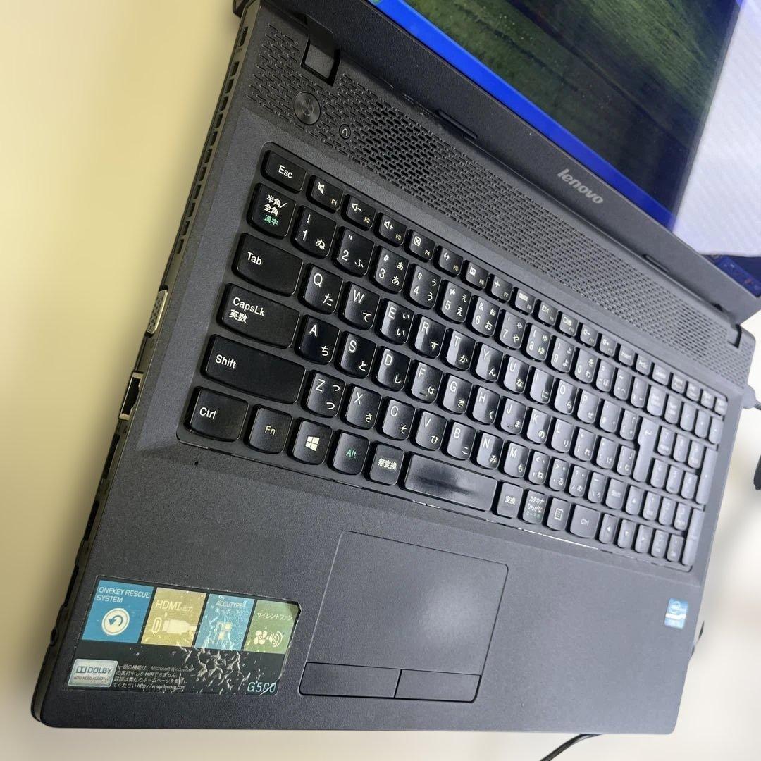 ☆格安美品☆WindowsXP☆レノボ15.6インチ大画面ノート☆第3世代i5