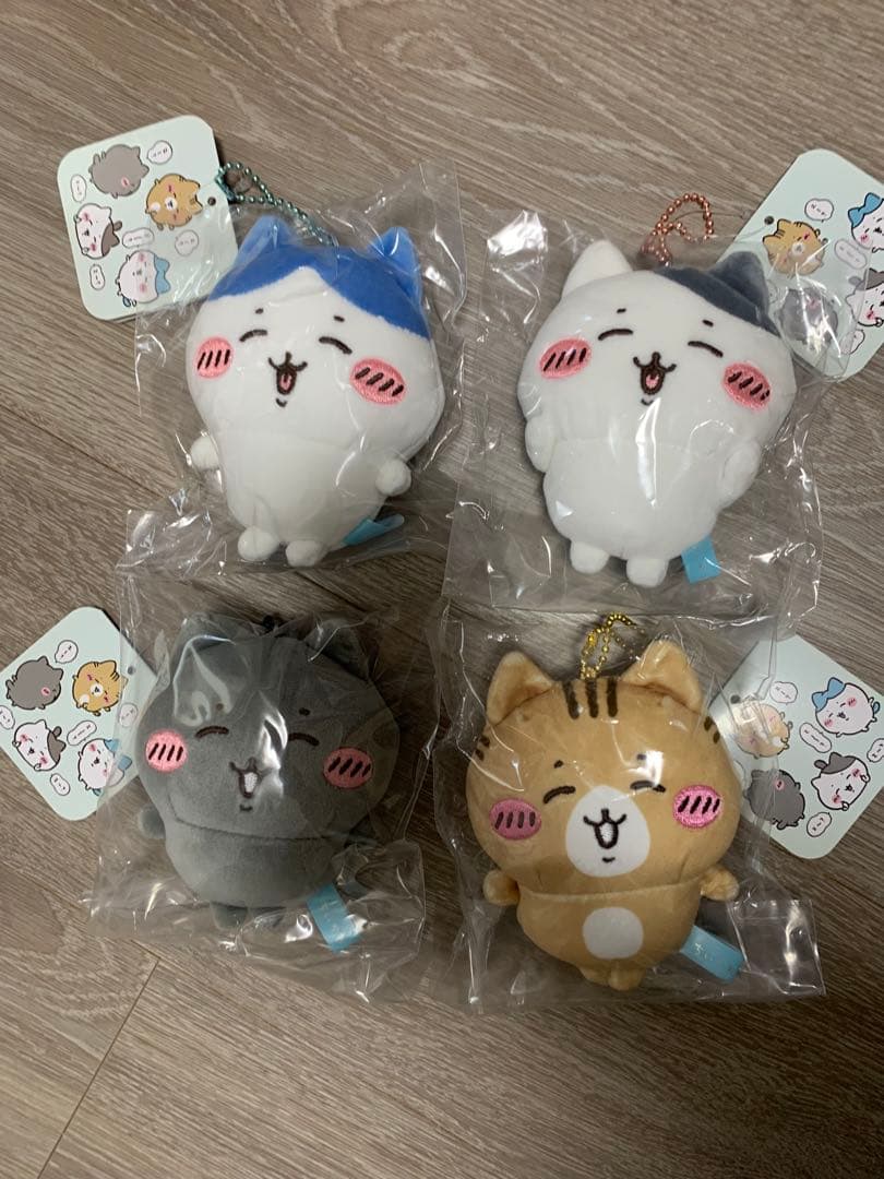 ちいかわ★ハチワレとごきげんななかまマスコット