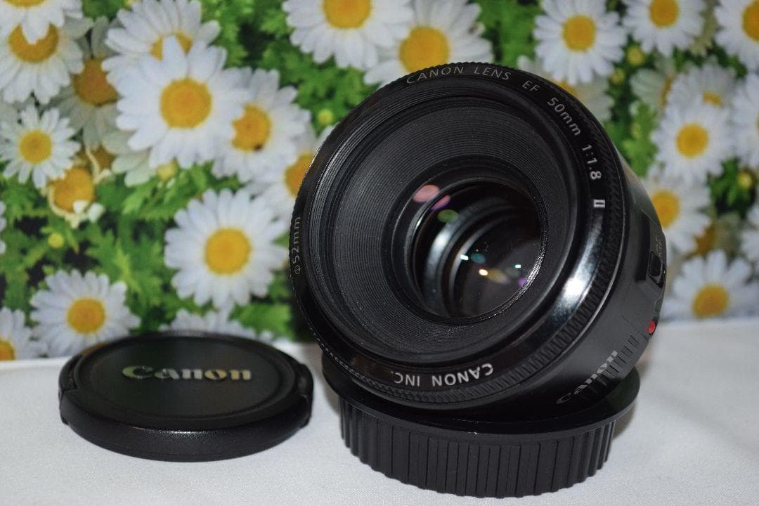 ❤美品❤Canon EF 50mm F1.8 Ⅱ❤撮影の幅が広がる単焦点レンズ❤