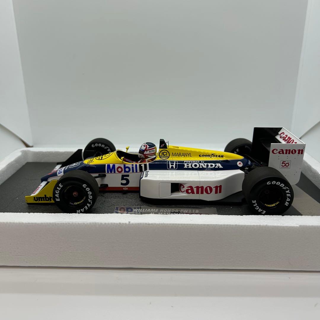 ダーリン鈴鹿様 ミニチャンプス ウィリアムズ ホンダ FW11B N.マンセル