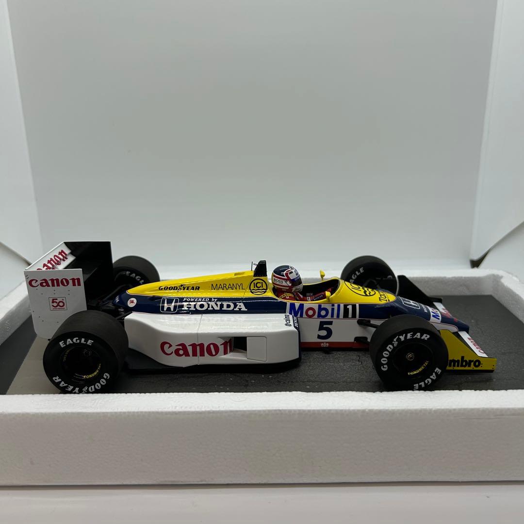 ダーリン鈴鹿様 ミニチャンプス ウィリアムズ ホンダ FW11B N.マンセル