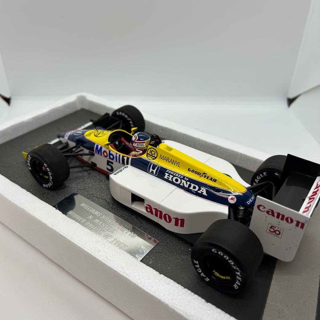 ダーリン鈴鹿様 ミニチャンプス ウィリアムズ ホンダ FW11B N.マンセル